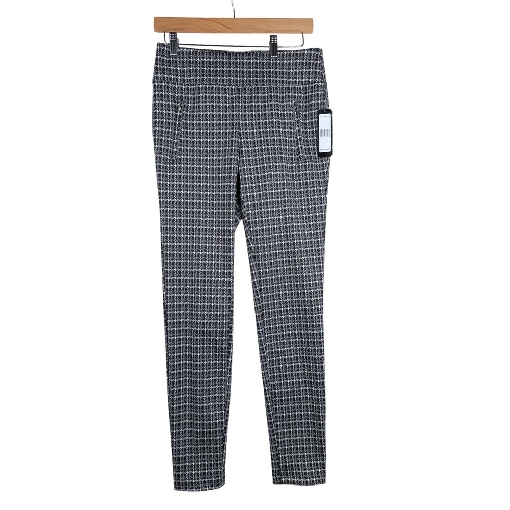 New Soho Apparel Elastic Waist Houndstooth‎ Pattern size Small Black/White